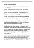 ASHA CODE OF ETHICS