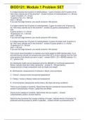 BIOD121&colon; Module 1 Problem SET 