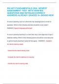 RN VATI FUNDAMENTALS 2024 NEWEST  ASSESSMENT TEST WITH VERIFIED  QUESTIONS AND DETAILED CORRECT  ANSWERS ALREADY GRADED A&plus;&period;BRAND NEW