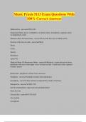 Music Praxis 5113 Exam Questions With 100&percnt; Correct Answers
