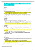 Q1 NR 599 Week 4 Midterm Exam 15Complete Questions & Answers GRADED A&plus;