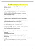 Fire Officer 1 VLC&sol;116 questions and answers