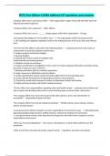 IFSTA Fire Officer II &lpar;Fifth edition&rpar;&sol;237 questions and answers