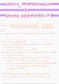 Ethics, Professionalism & Social Resp - IEB Business Studies Notes