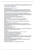 NACE CIP 1 CBT EXAM PRACTICE QUESTIONS AND ANSWERS GRADED A&plus;