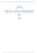 Privacy Impact Assessment met onderdeel ICT - Cijfer 9