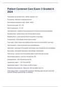 Patient Centered Care Exam 3 Graded A 2024 