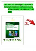 Test Bank for Bontragers Textbook of   Radiographic Positioning and Related Anatomy 9th Edition by Lampignano Exam 2024 