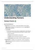 Understanding Humans (Key Terms)