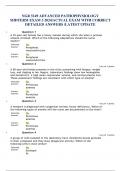 NGR 5149 ADVANCED PATHOPHYSIOLOGY MIDTERM EXAM 3 2024&sol;ACTUAL EXAM WITH CORRECT DETAILED ANSWERS &sol;LATEST UPDATE 