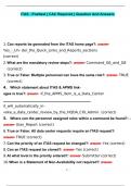 ITAS - Posttest &lbrack; CAC Required &rsqb; Questions and Answers with complete solution