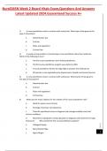 [Date] Nurs6565N Week 2 Board Vitals Exam,Questions And Answers Latest Updated 2024.Guaranteed Success A+