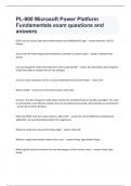 PL-900 Microsoft Power Platform Fundamentals exam questions and answers