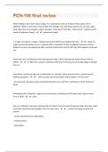 PCN-100 51 final review Questions with 100&percnt; Correct Answers &vert; Updated & Verified