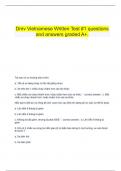   Dmv Vietnamese Written Test #1 questions and answers graded A+.