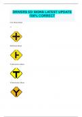 DRIVERS ED SIGNS LATEST UPDATE 100% CORRECT