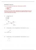 MAT 1500 Week 1 Practice Test With Correct Answers