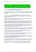 NFPA 211 Journeyman Exam Practice Test With 100&percnt; Correct Answers 2024