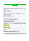 70 QUESTIONS AND ANSWERS PHARM PROCTORED EXAM &lpar;2022&rpar;UPDATED 2024
