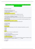 &lpar;solved 100&percnt;&rpar; Clinical nurse leader certification exam &lpar;CNL&rpar; Test Bank&period;