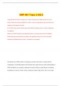 DNP 801 Topic 2 DQ 2