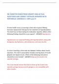 RN TARGETED ENDOCTRINE NEWEST 2024 ACTUAL QUESTIONS AND CORRECT DETAILED ANSWERS WITH RATIONALES &vert;GRADED A&plus; 100&percnt; pass&excl;&excl;&excl;