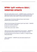 SPMA 1p91 midterm Q&A &vert; VERIFIED UPDATE
