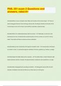 PHIL 251 exam 2 Questions and  answers&comma; rated A&plus;&sol; latest Exam prediction paper 2024&sol;25 APPROVED&sol;