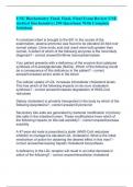 ACHE FACHE TESTS COMPILATION BUNDLE LATEST UPDATED 2024 WITH COMPLETE SOLUTIONS