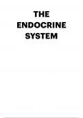 Endocrine system, Biology Matric 