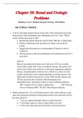 Chapter 50&colon; Renal and Urologic Problems &vert;&vert;Harding&colon; Lewis&rsquo;s Medical-Surgical Nursing&comma; 12th Edition