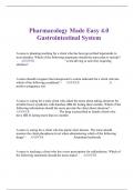 Pharmacology Made Easy 4.0 Gastrointestinal System