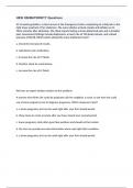 HESI OB MATERNITY WITH ACTUAL QUESTIONS AND ANSWERS 2025