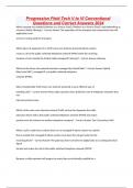 Progression Field Tech V to VI Conventional Questions and Correct Answers 2024