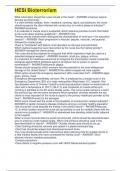HESI Bioterrorism