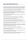 Maryville NURS 620 Exam NEWEST 2026&sol;2027 ACTUAL EXAM COMPLETE QUESTIONS AND CORRECT DETAILED ANSWERS &lpar;VERIFIED ANSWERS&rpar; &vert;ALREADY GRADED A&plus;&vert;&vert;BRAND NEW&excl;&excl;