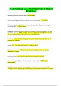WGU Sociology C273 Exam Questions & Answers  Graded A +