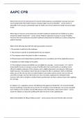CPB AAPC CH 7question n answer well answered 2023&sol;2024