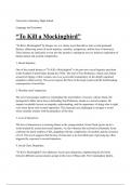 Essay Ideas for To Kill a Mockingbird