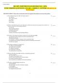 BIO 2870 MIDTERM EXAM-2023&sol;2024 FALL QTR&period;  WITH VERIFIED QUESTIONS AND 100&percnt; CORRECT ANSWERS &lpar;all answers on  the last page&rpar;