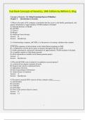Test Bank Concepts of Genetics&comma; 10th Edition by William S&period; Klug