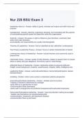 Nur 228 BSU Exam 3 Questions and Answers