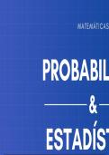 Presentaci&oacute;n de Probabilidad y Estad&iacute;stica&comma; y subtemas - Matem&aacute;ticas