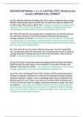 2023&sol;2024 AHIP Module 1&comma; 2&comma; 3&comma; 4&comma; 5 &lpar;ACTUAL TEST &rpar; Questions and  Answers GRADED A ALL COREECT
