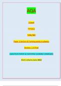 AQA A-level PHYSICS 7408&sol;3BD Paper 3 Section B Turning points in physics Version&colon; 1&period;0 Final &ast;JUN2374083BD01&ast; IB&sol;M&sol;Jun23&sol;E8 7408&sol;3BDQUESTION PAPER & MARKING SCHEME&sol; &lbrack;MERGED&rsqb; Marl&lpar; scheme June 2023