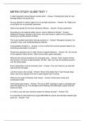 METRO STUDY GUIDE TEST 1