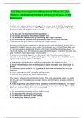 Vati Pharmacological and Parenteral Therapies Quiz Answers Elaborated further Correctly Fall 2022 &lpar;With Rationale&rpar;