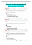 POSTEST ATLS 2021 QUESTIONS ANSWERS GRADED A&plus;