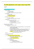 Summary Nur 280 comprehensive review comp 1 comp 2 comp 3 2023
