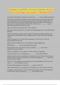 Food Managers Bundled Exams Questions and Answers &vert; 100&percnt; Accurate and Updated 2024 &vert; Graded to Pass&excl;&excl;